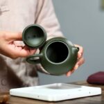 Bộ Ấm Chén Tây Thi Lục Sa, Nguyên Khoáng, Thủ Công 230ml - Image 10