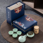 Bộ Ấm Chén Sứ Chim Hạc – Món Quà Sang Trọng Mang Ý Nghĩa May Mắn 2025 - Image 3