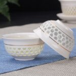 Bộ ấm chén pha trà Xuyên Sáng Cúc Xanh - Image 15