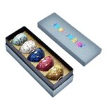 Bộ 5 Chén Sứ Ngũ Sắc - Image 4