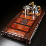 Bàn Trà Điện thông minh Gỗ Hương - Image 4