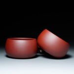 Bộ Ấm Chén Tử Sa Báo Xuân, Đại Hồng Bào Nguyên Khoáng, Thủ Công 220ml - Image 11