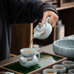 Bộ ấm chén pha trà Tân Sửu 14 món - Image 4