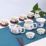 Bộ ấm chén pha trà Xuyên Sáng Cúc Xanh - Image 3