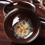 Bộ ấm chén pha trà men hỏa biến – Ấm bầu dục - Image 5