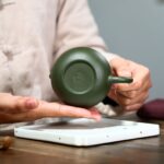 Bộ Ấm Chén Tây Thi Lục Sa, Nguyên Khoáng, Thủ Công 230ml - Image 3