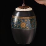 Bộ Ấm Chén Pha Trà Cối Xay SM009 Hoa Hướng Dương - Image 3