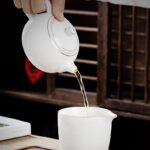 Bộ ấm chén sứ pha trà Bạch Định Hoàng Kim - Image 4