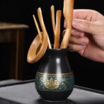 Bộ Ấm Chén Pha Trà Kim Liên Như Ý - Image 8