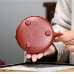 Bộ Ấm Tử Sa Thạch Biều Cảnh Chu 240ml + 4 Chén - Image 8