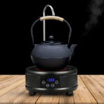 Ấm Tetsubin và bếp Hồng ngoại hút nước tự động - Image 3