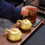 Ấm vàng pha trà Thạch Biều Tử Dã - Image 2