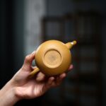 Bộ Ấm Chén Tư Đình Hoa Đào, Đoàn Nê Nguyên Khoáng, Thủ Công 190ml - Image 5