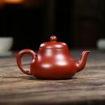 Bộ Ấm Chén Tư Đình, Chu Sa Nguyên Khoáng, Thủ Công 190ml - Image 5