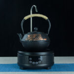 Ấm Tetsubin và bếp Hồng ngoại hút nước tự động - Image 9