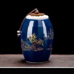 Bộ Ấm Chén Pha Trà Cối Xay SM004 Cây Lộc Vàng - Image 6