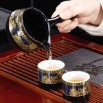 Bộ Ấm Chén Pha Trà Cối Xay SM005 Cảnh Trấn Thanh Di - Image 6