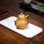 Bộ Ấm Chén Tư Đình Hoa Đào, Đoàn Nê Nguyên Khoáng, Thủ Công 190ml - Image 6