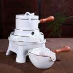Bộ Ấm Chén Pha Trà Cối Xay SM015 Bạch Định - Image 2