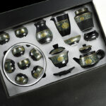 Bộ Ấm Chén Pha Trà Kim Liên Như Ý - Image 11