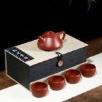 Bộ Ấm Tử Sa Thạch Biều Cảnh Chu 240ml + 4 Chén - Image 2