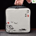 Bộ Ấm Chén Du Lịch Tử Sa 12 Món - Image 8