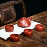 Bộ Ấm Tử Sa Thạch Biều Cảnh Chu 240ml + 4 Chén - Image 3