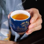 Bộ Ấm Chén Pha Trà Cối Xay SM004 Cây Lộc Vàng - Image 7