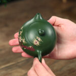 Bộ Ấm Chén Tây Thi Lục Sa Dân Quốc Hoa Mận, Nguyên Khoáng 220ml - Image 6