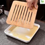 Bộ Ấm Chén Du Lịch Tử Sa 12 Món - Image 9