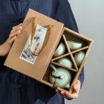 Bộ Ấm Chén Sứ Pha Trà 5 Món - Image 11