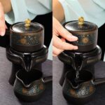 Bộ Ấm Chén Pha Trà Cối Xay SM009 Hoa Hướng Dương - Image 8