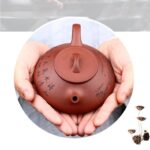 Bộ Ấm Chén Thạch Biều Tử Dã Tử Nê, Thủ Công 200ml - Image 7