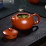 Bộ ấm tử sa Tây Thi Chu Sa 4 Chén - Image 10