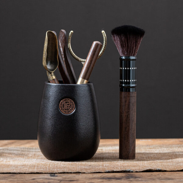 Bộ Xúc Trà Đạo 5 Món Bằng Đồng