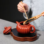 Ấm tử sa Phỏng Cổ Cúc Lôi - Image 2