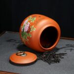 Hũ Đựng Trà Tử Sa, Hũ Chè Có Nắp Kín, Lọ Đựng Chè 230gr - Image 6
