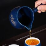 Bộ Ấm Chén Pha Trà Cối Xay SM004 Cây Lộc Vàng - Image 5