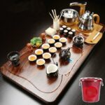 Bàn Trà Điện Thông Minh Mặt Gỗ SƯƠNG MAI Cao Cấp, Hiện Đại, Trang Nhã - Image 2