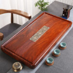 Khay Trà Gỗ Cẩm Lai Khổng Tước SƯƠNG MAI, Sang Trọng, Đẳng Cấp - Image 2