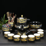 Bộ Ấm Chén Pha Trà Cối Xay SM005 Cảnh Trấn Thanh Di