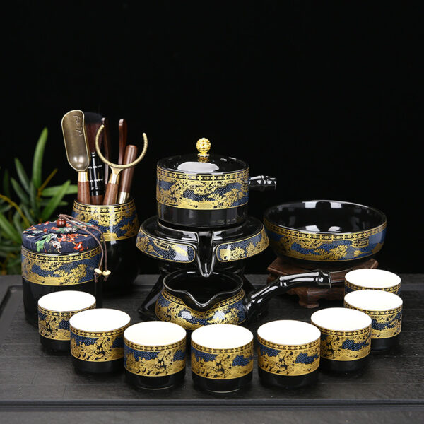 Bộ Ấm Chén Pha Trà Cối Xay SM005 Cảnh Trấn Thanh Di