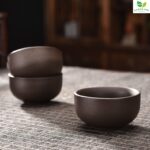 Bộ Ấm Chén Du Lịch Tử Sa 12 Món - Image 5