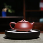 Bộ Ấm Chén Thạch Biều Cảnh Chu, Thủ Công 270ml - Image 5