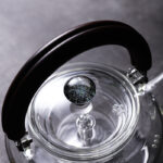 Bộ Ấm Thuỷ Tinh Cao Cấp SƯƠNG MAI Sen Cá 1000ml - Image 6