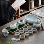 Bộ ấm chén pha trà Tân Sửu 14 món - Image 2