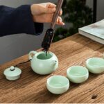 Bộ Ấm Chén Sứ Pha Trà 5 Món - Image 9