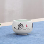 Bộ ấm chén pha trà Định Châu Hoa Sen - Image 5