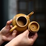 Bộ Ấm Chén Tư Đình Hoa Đào, Đoàn Nê Nguyên Khoáng, Thủ Công 190ml - Image 9