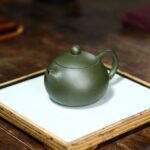 Bộ Ấm Chén Tây Thi Lục Sa, Nguyên Khoáng, Thủ Công 230ml - Image 9